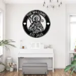 Custom Saint Judas Metal Sign