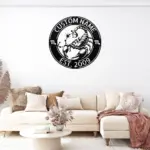 Custom Scorpio Zodiac Metal Sign