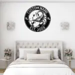 Custom Scorpio Zodiac Metal Sign