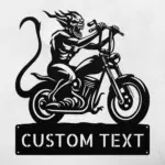 Custom Screaming Demon Sign