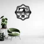 Custom Sewing Tools Metal Sign