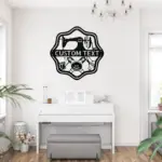 Custom Sewing Tools Metal Sign
