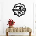 Custom Sewing Tools Metal Sign
