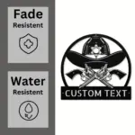 Custom Sheriff Metal Sign