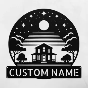 Custom Southern Sky Metal Sign