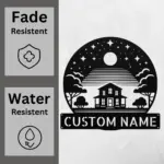 Custom Southern Sky Metal Sign