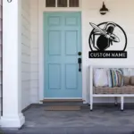 Custom Spartan Metal Sign