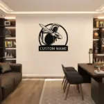 Custom Spartan Metal Sign