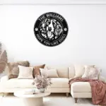 Custom Springer Spaniel Dog Metal Sign