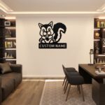 Custom Squirrel Metal Sign