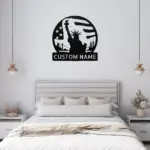 Custom Statue Of Liberty Metal Sign