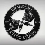 Custom Tattoo Machine Metal Sign