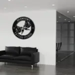 Custom Tattoo Machine Metal Sign