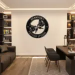 Custom Tattoo Machine Metal Sign