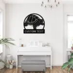 Custom Tortoise Art Metal Sign