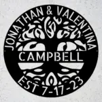 Custom Tree Of Life Metal Sign