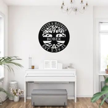 Custom Tree Of Life Metal Sign