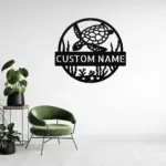 Custom Turtle Metal Sign