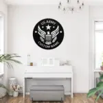 Custom Us Army Bald Eagle Metal Sign