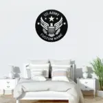 Custom Us Army Bald Eagle Metal Sign