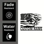 Custom Us Football Metal Sign