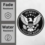 Custom Us Navy Bald Eagle Metal Sign