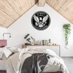 Custom Us Navy Bald Eagle Metal Sign