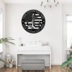 Custom Usa Ship Anchor Metal Sign