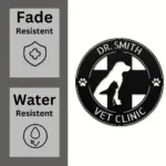 Custom Veterinarian Metal Sign