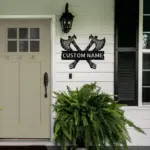 Custom Viking Axe Metal Sign