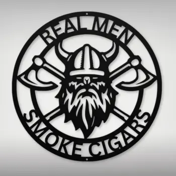 Custom Viking Metal Sign