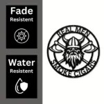 Custom Viking Metal Sign