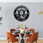 Custom Virgo Zodiac Metal Sign