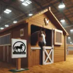 Custom Walking Horse Metal Sign