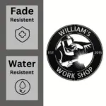 Custom Welder Metal Sign