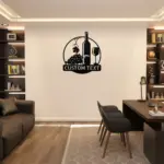 Custom Wine Bar Metal Sign