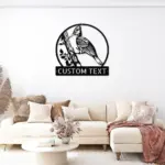 Custom Woodpecker Metal Sign