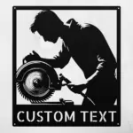Custom Workshop Metal Sign
