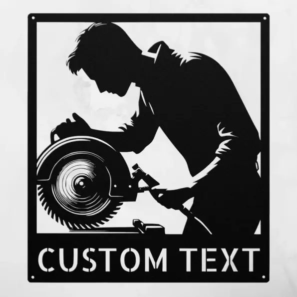 Custom Workshop Metal Sign