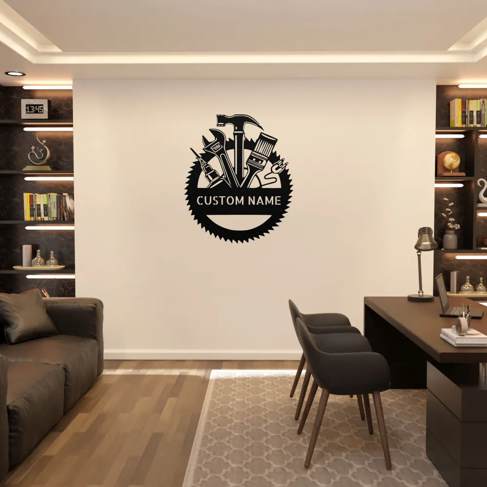 Custom Workshop Tools Metal Sign Custom Workshop Tools Metal Sign