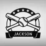 Customized Baseball Metal Sign