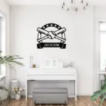 Customized Baseball Metal Sign