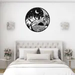 Moon Sun And Stars Metal Wall Art