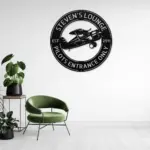Personalized Airplane Metal Sign