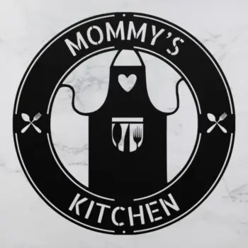 Personalized Apron Metal Sign