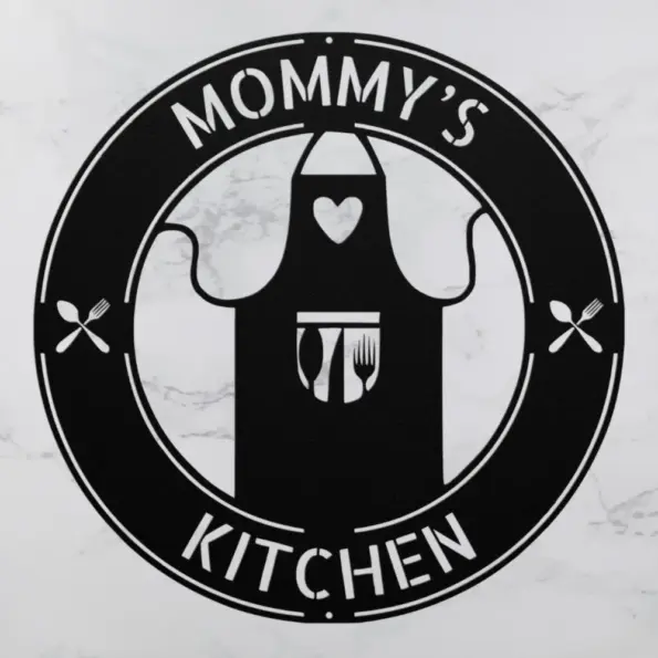 Personalized Apron Metal Sign