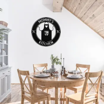 Personalized Apron Metal Sign