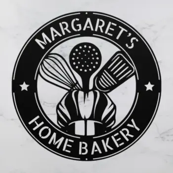 Personalized Bakery Metal Sign
