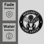 Personalized Bakery Metal Sign