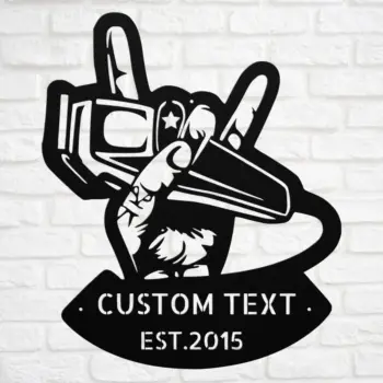 Personalized Barber Shop Metal Sign